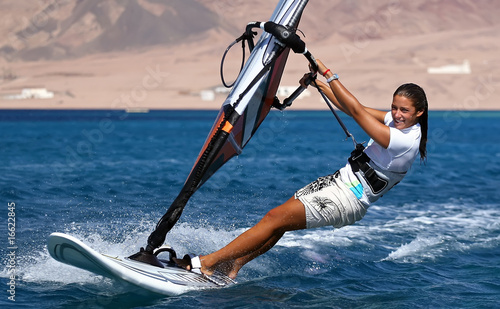 Photo: Windsurfing Windsurfing
