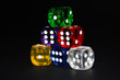 Foto: Pyramid of dice 2 Pyramid of dice 2