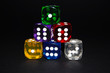 Pyramid of dice