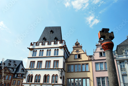 Maisons colorées à Trèves