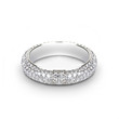 White gold wedding ring for her
