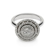 Photo: White gold ring with white diamonds for gift or marriage_2 White gold ring with white diamonds for gift or marriage_2