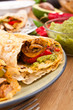 mexican chicken and beef fajitas