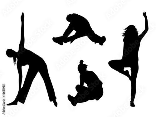 Aerobics Methods on Aerobic Silhouette Didem Hizar 16651085 Voir Le Portfolio