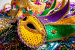 Mardi Gras mask background