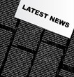 newspaper on vector