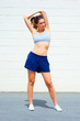 Urban Mature Woman Exercising