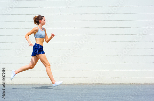 Photo: Urban Mature Woman Exercising Urban Mature Woman Exercising