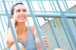 Urban Mature Woman Exercising