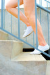 Photo: Urban Mature Woman Exercising Urban Mature Woman Exercising