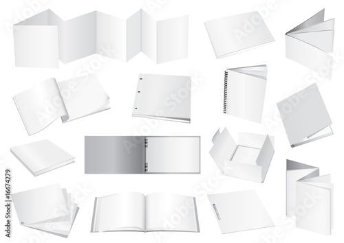 Vector: Vector brochure dummy Vector brochure dummy