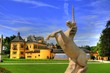 Famous landmark Castle Hellbrunn in Salzburg / Austria