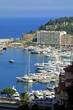 Bird view of sea port of Monte-Carlo, Monaco