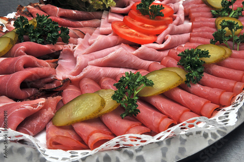 Foto: Schinkenplatte Schinkenplatte