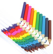 reflets de crayons de couleur reflets de crayons de couleur