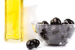 bowl of black olives bowl of black olives