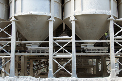 Photo: A stone mill industrial assembly at a german stone quarry A stone mill industrial assembly at a german stone quarry