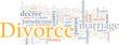 Divorce word cloud Divorce word cloud