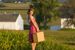 retro country girl