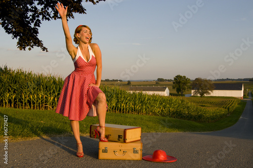 Photo: retro country girl retro country girl