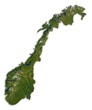 Norwegen Karte 3D df Norwegen Karte 3D df