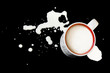 milk splash