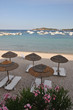 Plage ombragée Plage ombragée
