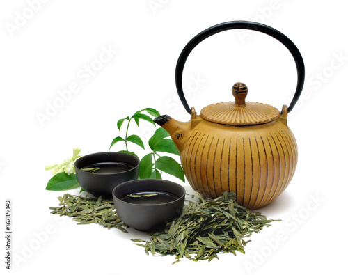 Photo: Chinese Longjing green tea Chinese Longjing green tea