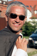 Portrait of mature businessman smiling