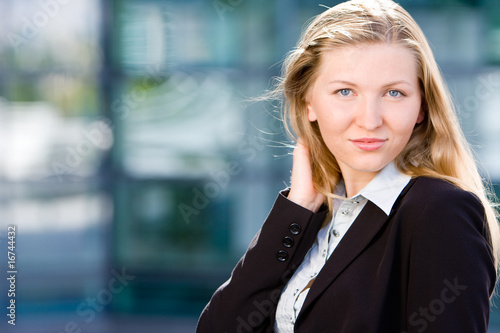 Photo: Blonde business woman Blonde business woman