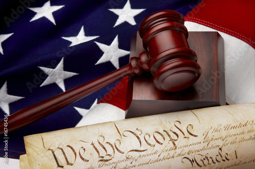 Photo: American justice still life American justice still life