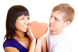 Couple with heart