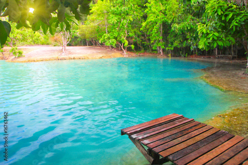 Photo: Emerald Pool. Krabi, Thailand Emerald Pool. Krabi, Thailand