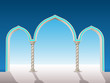 oriental archway background oriental archway background
