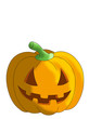 La zucca di Halloween
