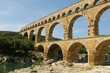 Pont du Gard, roman bridge in Provence, France Pont du Gard, roman bridge in Provence, France