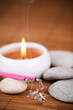 Composition zen / bâtonnets d'encens