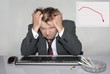 stressed out man