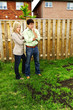 Couple concerned about lawn