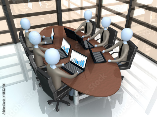 Illustration: Corporate Meeting Corporate Meeting
