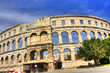 ancient arena in Pula, Croatia