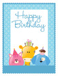 8.5x11 birthday flyer/poster template