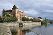 Foto: Moldauufer in Prag Moldauufer in Prag