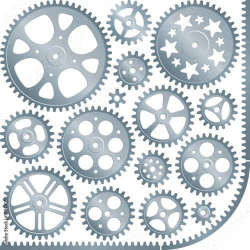 Vector: gears (vector set) gears (vector set)