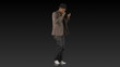 Video: Afro-American boy dancing different styles of music footage Afro-American boy dancing different styles of music footage