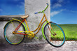 Foto: colorful old bike colorful old bike