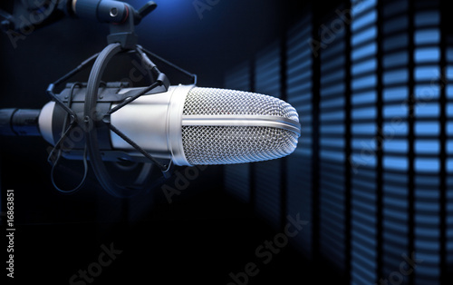 Photo: Microphone and analyzer Microphone and analyzer