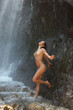 Sexy girl in waterfall Sexy girl in waterfall