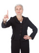 Senior businesswomen makes a point Senior businesswomen makes a point