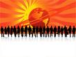 Illustration of business people Illustration of business people